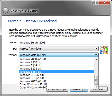 VirtualBox - Windows Version
