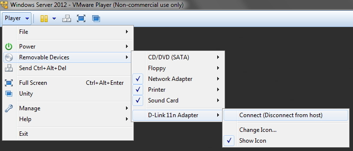 VMware - Removable Devices