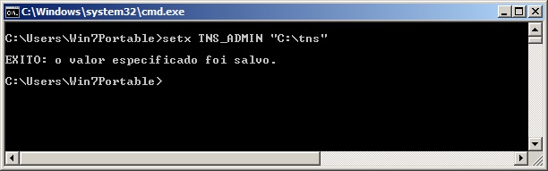 Oracle Client - Configuração 1