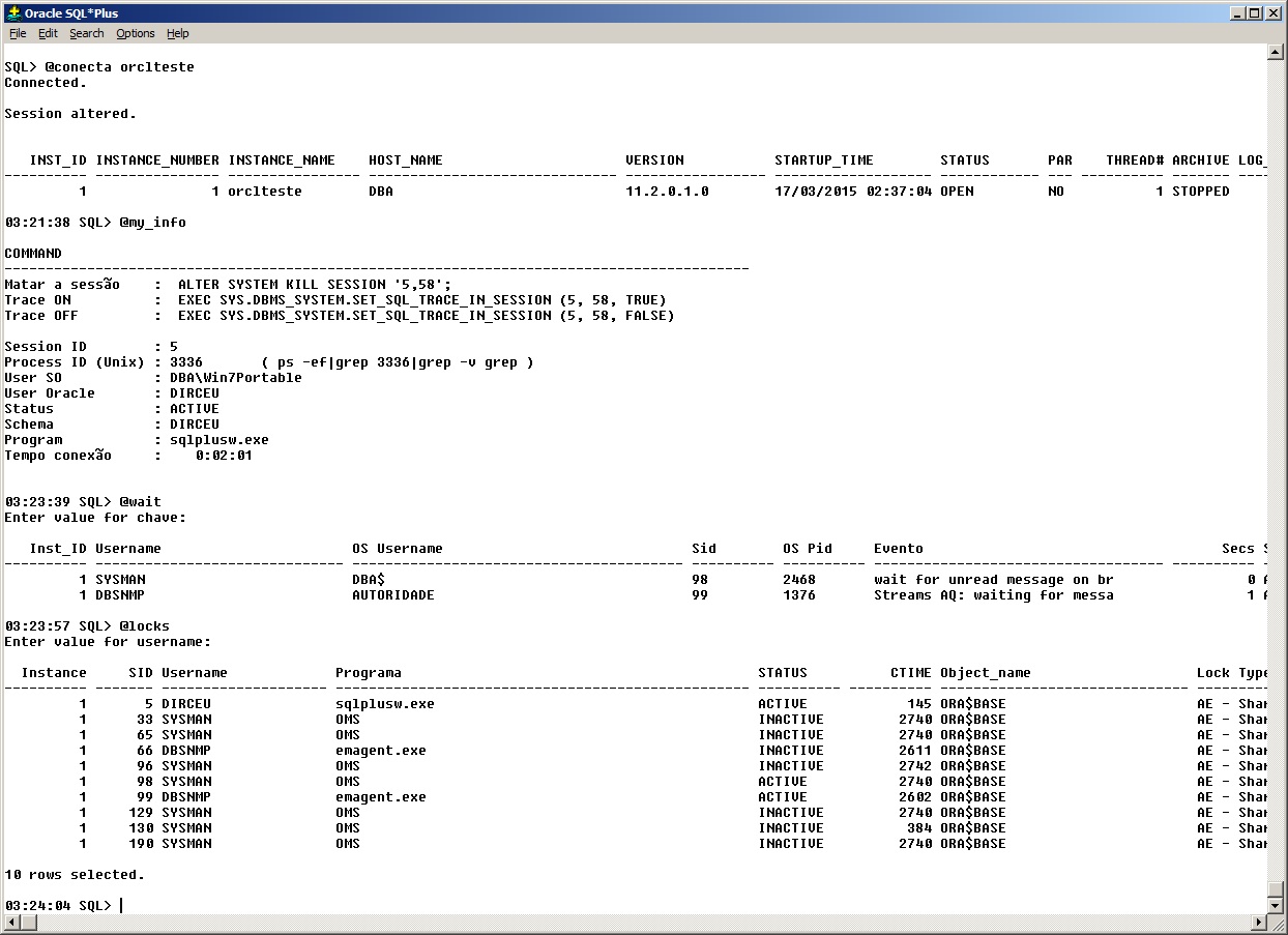 Oracle Client - Configuração 6