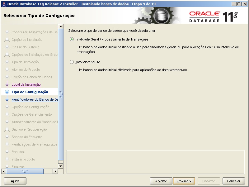 Oracle - 9 Installation
