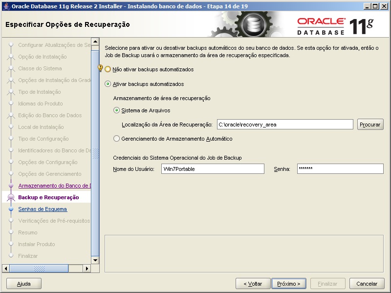Oracle - Instalação 19