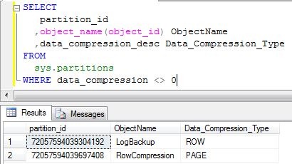 SQL Server - Page Compression 7