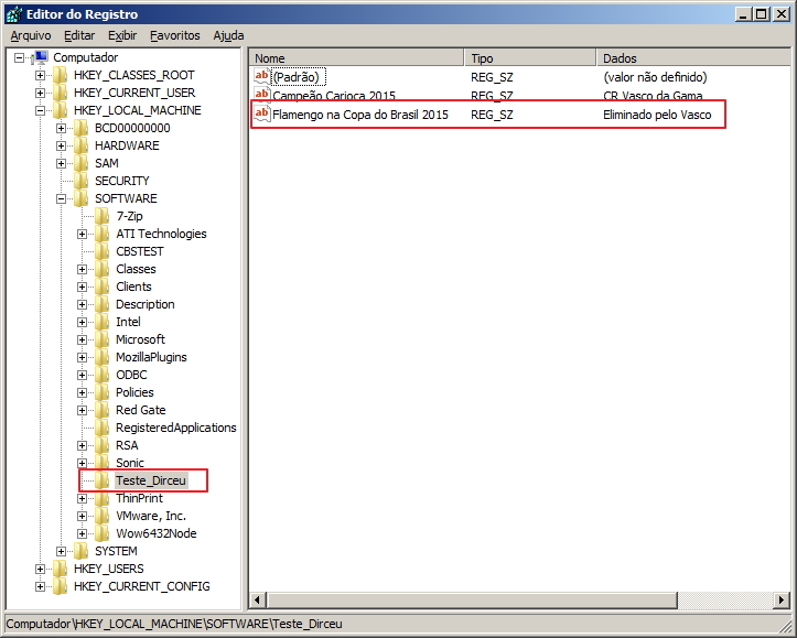 Procedures XP - xp_regwrite_2