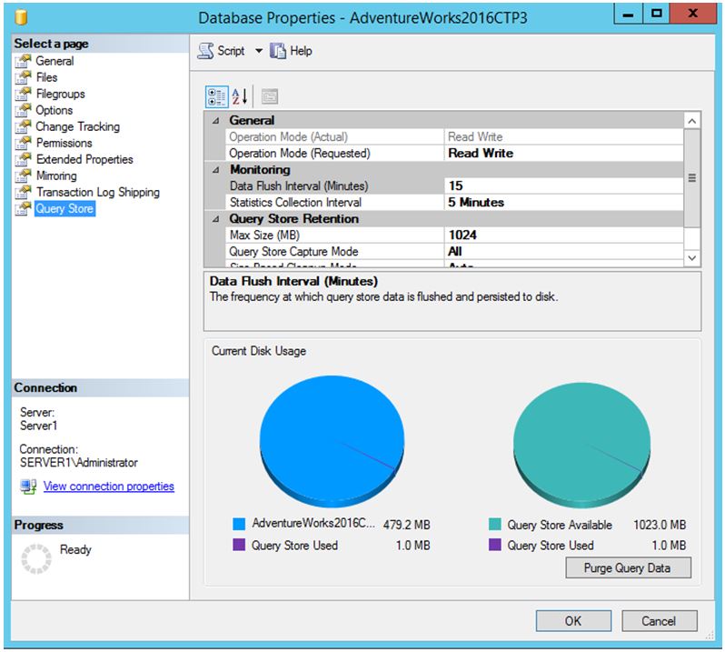 SQL Server 2016 - Query Store
