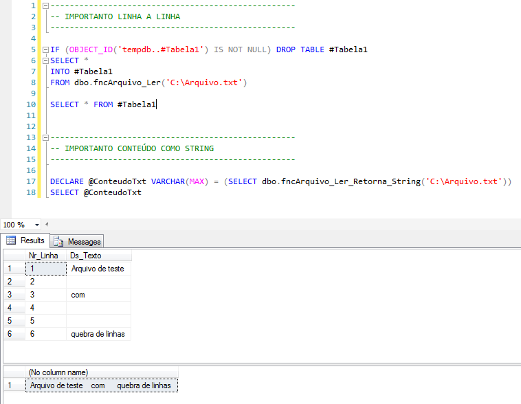 SQL Server - How to import text files with CLR (C#)