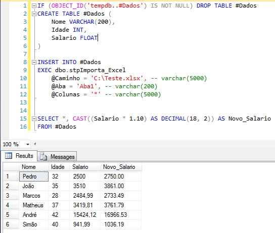 SQL Server - How to import data from Excel datasheet to database - Import3
