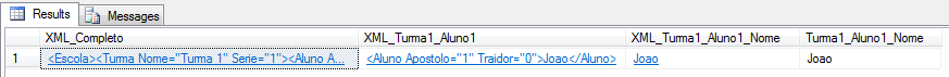 SQL Server - XML XQuery query function