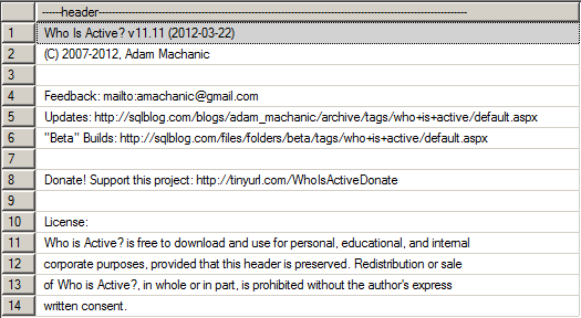 SQL Server - sp_WhoIsActive - Help 1