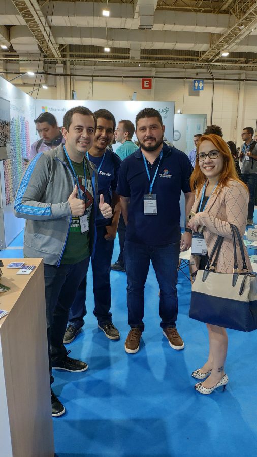 Caio Amante, Nane Lins e Vinícius Ferreira, só gente boa!
