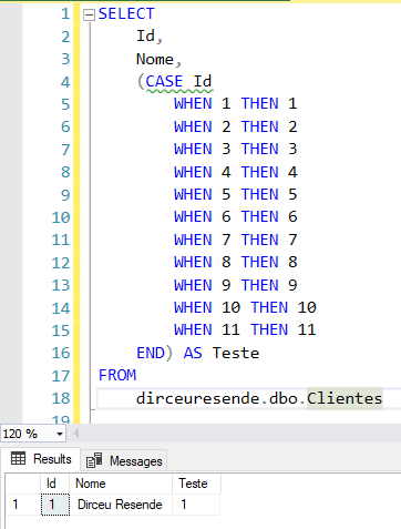 Tempo fließend Nach dem Gesetz case expressions may only be nested to ...