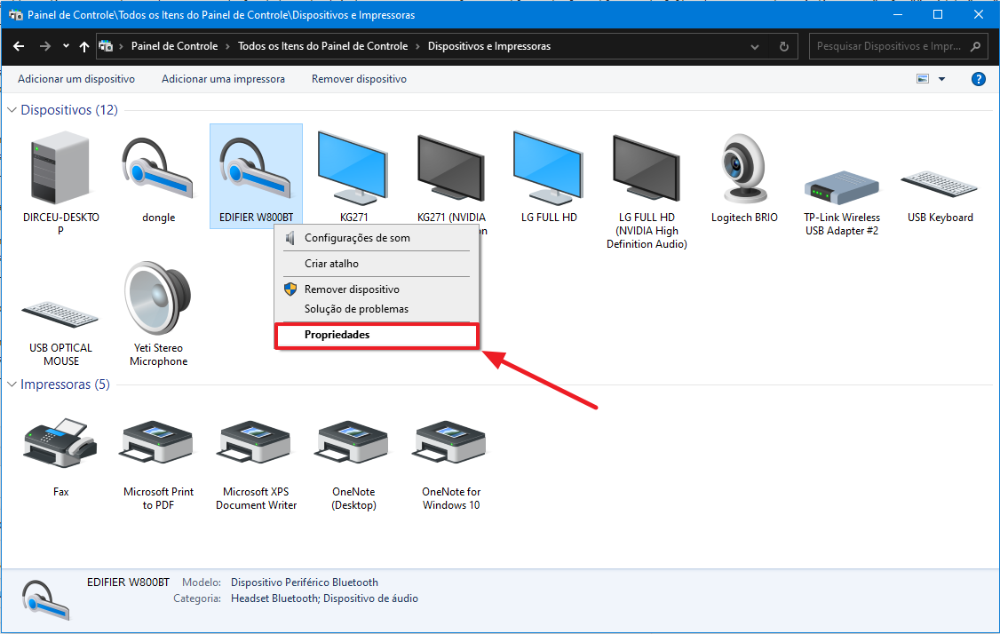 Windows bt